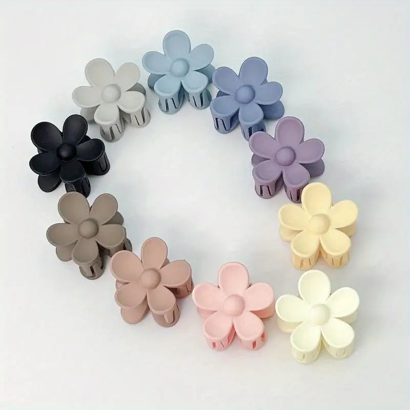 Mini Flower Claw Clips