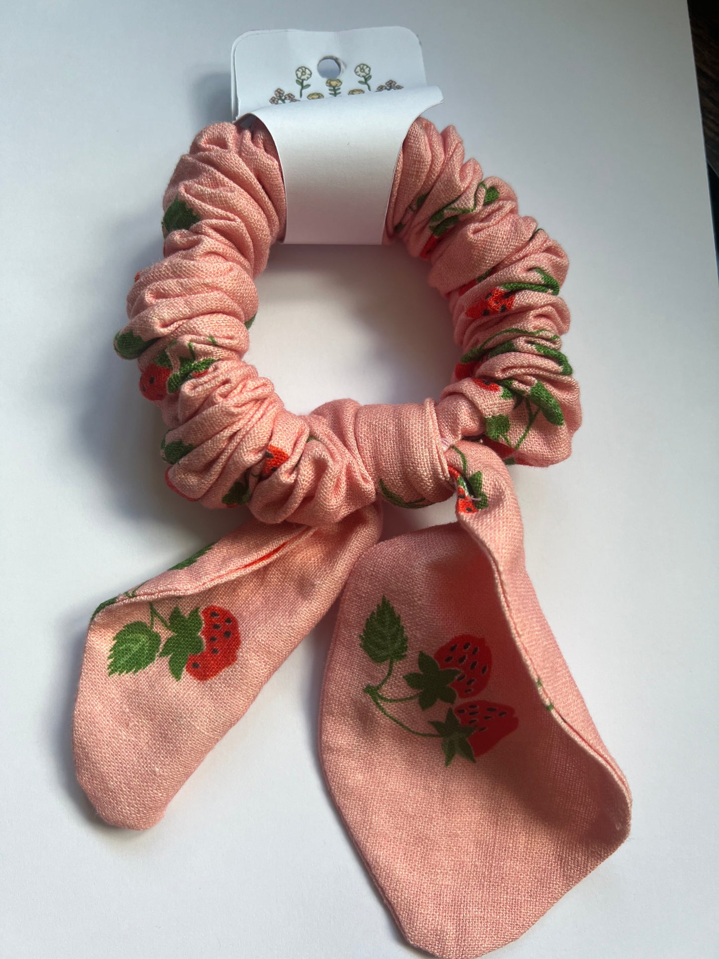 Strawberry Scrunchie